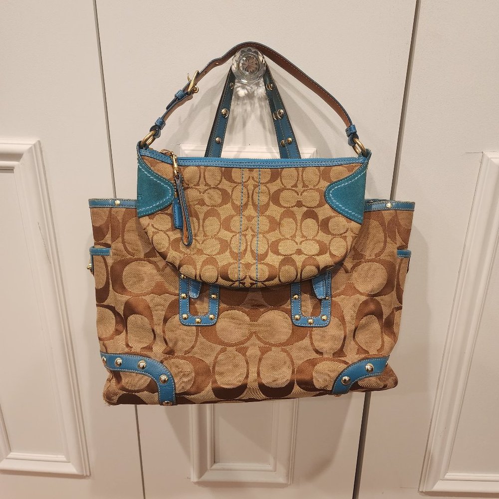 Coach Tote and Handbag Pair